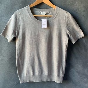 J Crew Short Sleeve Sweater